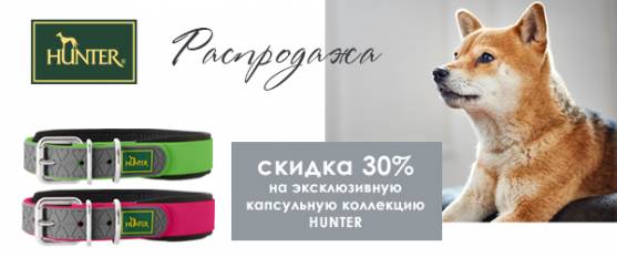 Скидка 30% на амуницию Hunter!