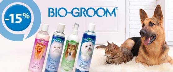 -15% на весь ассортимент Bio-Groom