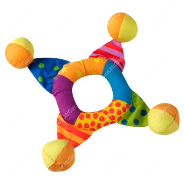 Кольцо текстильное с мячиками Petstages Mini