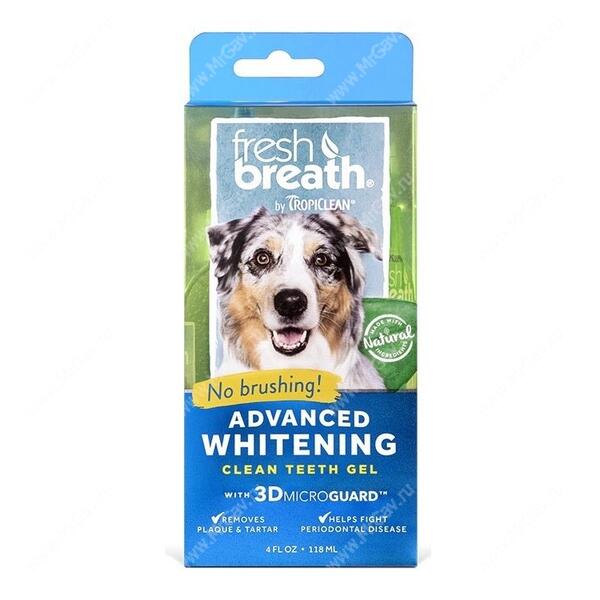 Tropiclean advanced deals whitening gel