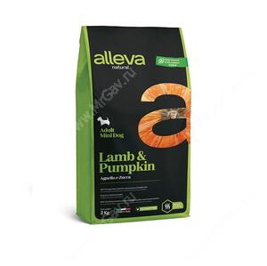 Alleva Natural Adult Lamb and Pumpkin Mini