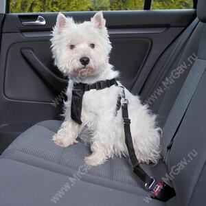 Автомобильный ремень безопасности для собак Trixie, 20-50 см