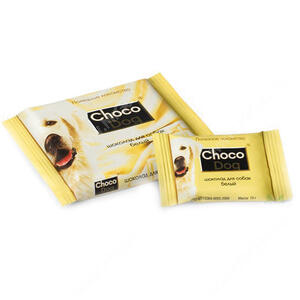 Белый шоколад для собак Choco Dog, 15 г