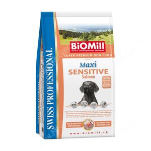 BiOMill Maxi Sensitive Salmon&Rice (Лосось с рисом)
