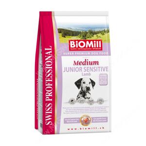 BiOMill Medium Junior Sensitive Lamb&Rice (Ягненок с рисом)