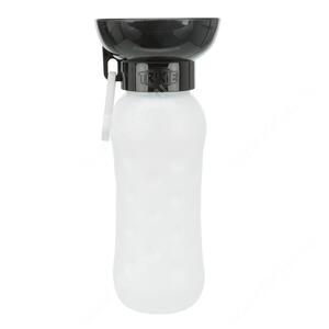 Бутылка дорожная Trixie с миской для короткомордых пород, 0,55 л
