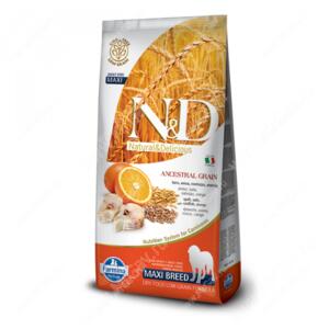 Farmina N&D Low Grain Codfish&Orange Adult Dog Maxi