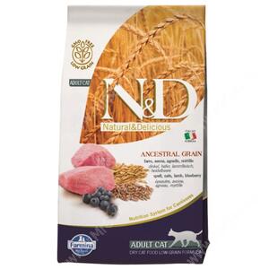 Farmina N&D Ancestral Grain Lamb&Blueberry Adult Cat