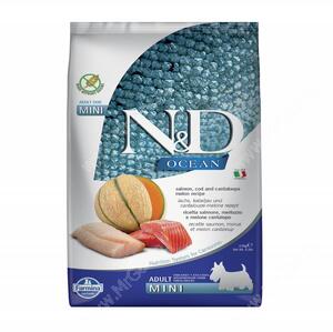 Farmina N&D Ocean Salmon, Cod And Cantaloupe Melon Adult Dog Mini