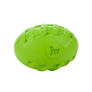 Футбольный мяч с пищалкой JW Football Silly Sounds, средний, зеленый