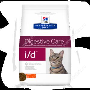 Hill's Prescription Diet i/d Digestive Care сухой корм для кошек с курицей