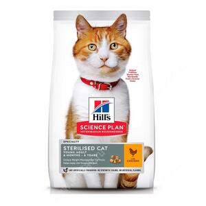 Hill's Science Plan Sterilised Cat сухой корм для кошек и котят, с курицей