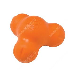Игрушка для лакомств Tux Zogoflex, 15,3 см, оранжевая