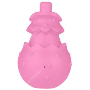 Игрушка для собак Mr.Kranch с ароматом бекона, розовая, 8 см*13 см