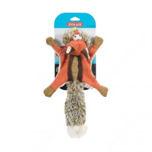 Игрушка для собак Zolux белка-летяга, 38 см, оранжевая