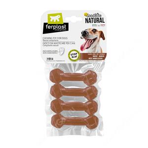 Съедобная игрушка Ferplast Nat Osso Manzo, XS, 4 шт
