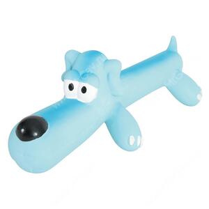 Игрушка латексная для собак Zolux собака, 31 см, голубая