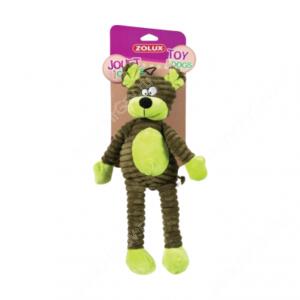 Игрушка плюшевая для собак Zolux медведь, 25 см, зеленая