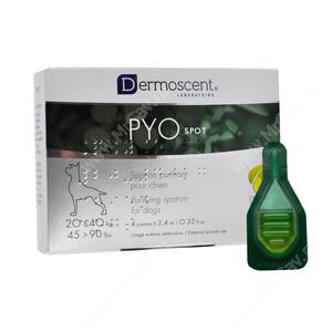 Капли для собак Dermoscent Pyo Spot, M (10-20 кг), 4 пипетки
