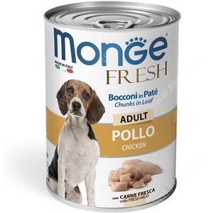 Консерва Monge Dog Fresh для взрослых собак (курица), 400 г