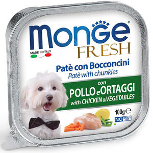 Консерва Monge Dog Fresh (Курица с овощами)