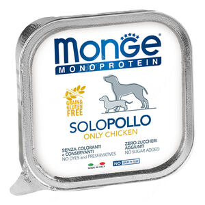 Консерва Monge Dog Monoproteico Solo (Паштет из курицы)