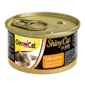 Консервы для кошек GimCat ShinyCat из тунца с цыпленком