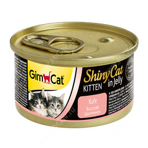 Консервы для котят GimCat ShinyCat из цыпленка