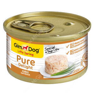 Консервы для собак GimDog Pure Delight из цыпленка