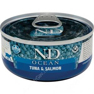 Консервы Farmina N&D Cat Ocean Tuna&Salmon, 70 г