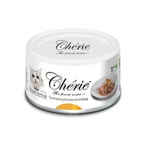 Консервы Pettric Cherie Hairball тунец с хлопьями копченого тунца-бонито в подливе, 80 г