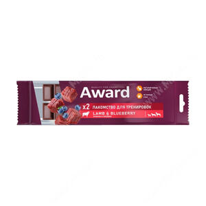 Лакомство AWARD для тренировок, с ягненком и голубикой, 50 г