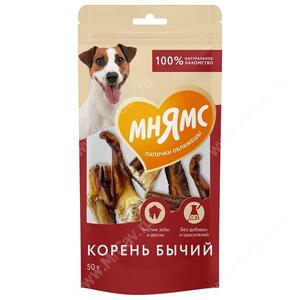 Лакомство Мнямс для собак Корень бычий, 50 г