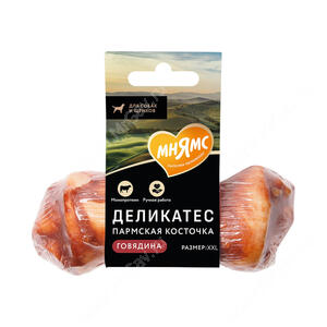 Лакомство Мнямс для собак Пармская косточка, размер XXL