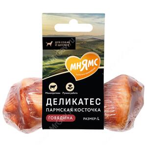 Лакомство Мнямс для собак Пармская косточка, размер L