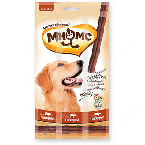 Лакомство Мнямс Pro Pet лакомые палочки для собак с говядиной