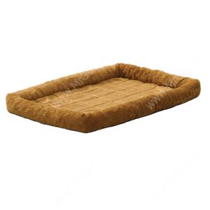 Лежанка Midwest Pet Bed меховая, 137 см*94 см, коричневая