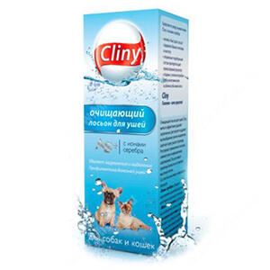 Лосьон очищающий для ушей Cliny