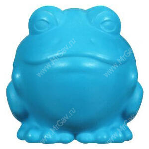 Лягушка JW Darwin the Frog из каучука, маленькая, голубая