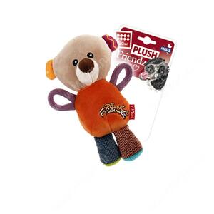 Мишка с пищалкой GiGwi PLUSH FRIENDZ, 16 см