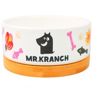 Миска Mr.Kranch керамическая Bamboo Цветы Прованса, 340 мл, розовая