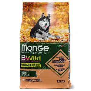 Monge Dog All Breeds Bwild Grain Free (Лосось)