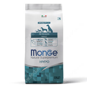Monge Dog All Breeds Speciality Hypoallergenic (Гипоаллергенный лосось с тунцом), 2,5 кг