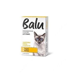 Мультивитаминное лакомство Balu для кошек Здоровье кожи и шерсти