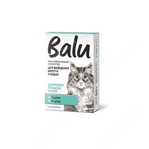 Мультивитаминное лакомство Balu для кошек Выведение шерсти