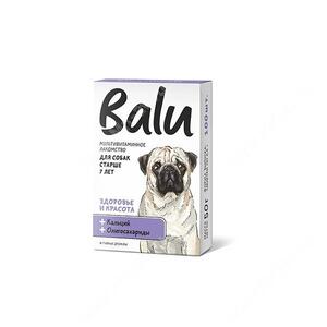 Мультивитаминное лакомство Balu для собак старше 7 лет Здоровье и красота