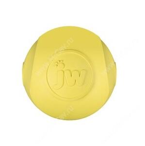 Мяч для лакомств JW Amaze-A-Ball из каучука, малый, желтый