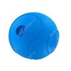 Мяч для лакомств JW Amaze-A-Ball из каучука, малый, голубой