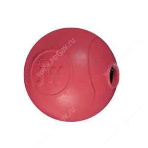Мяч для лакомств JW Amaze-A-Ball из каучука, малый, красный