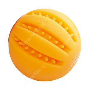 Мяч DUVO+ светящийся для собак, оранжевый